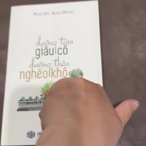 Dưỡng Tâm Giàu Có – Dưỡng Thân Nghèo Khó – Nguyễn Anh Dũng | Sách phát triển bản thân
