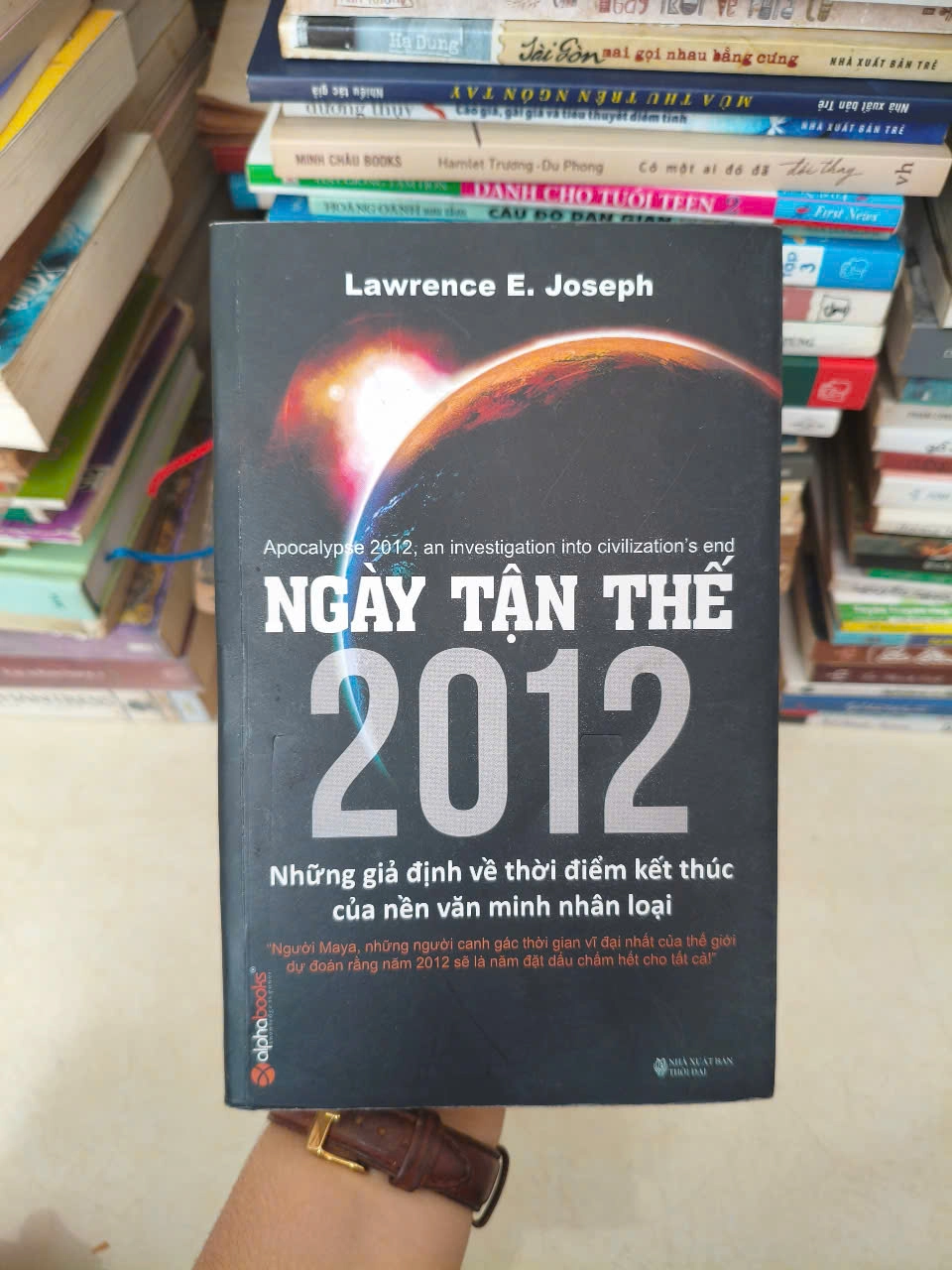 Ngày Tận Thế 2012 by  - Sách Book Cover - Ngọc Hiển Books