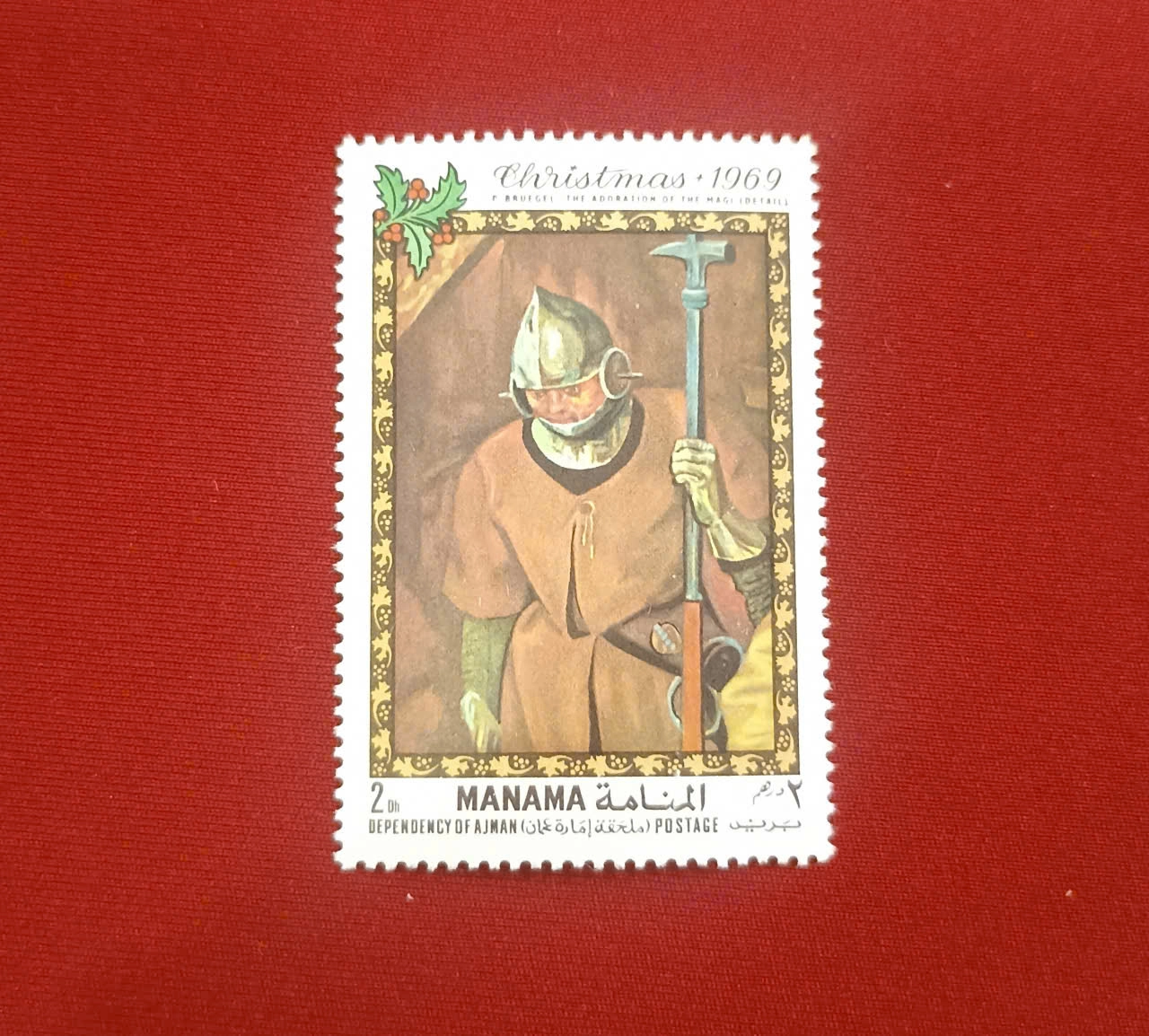 Tem Christmas 1969 - Bruegel - Sự thờ lạy của Ba Vua by  - Sách Book Cover - Ngọc Hiển Books