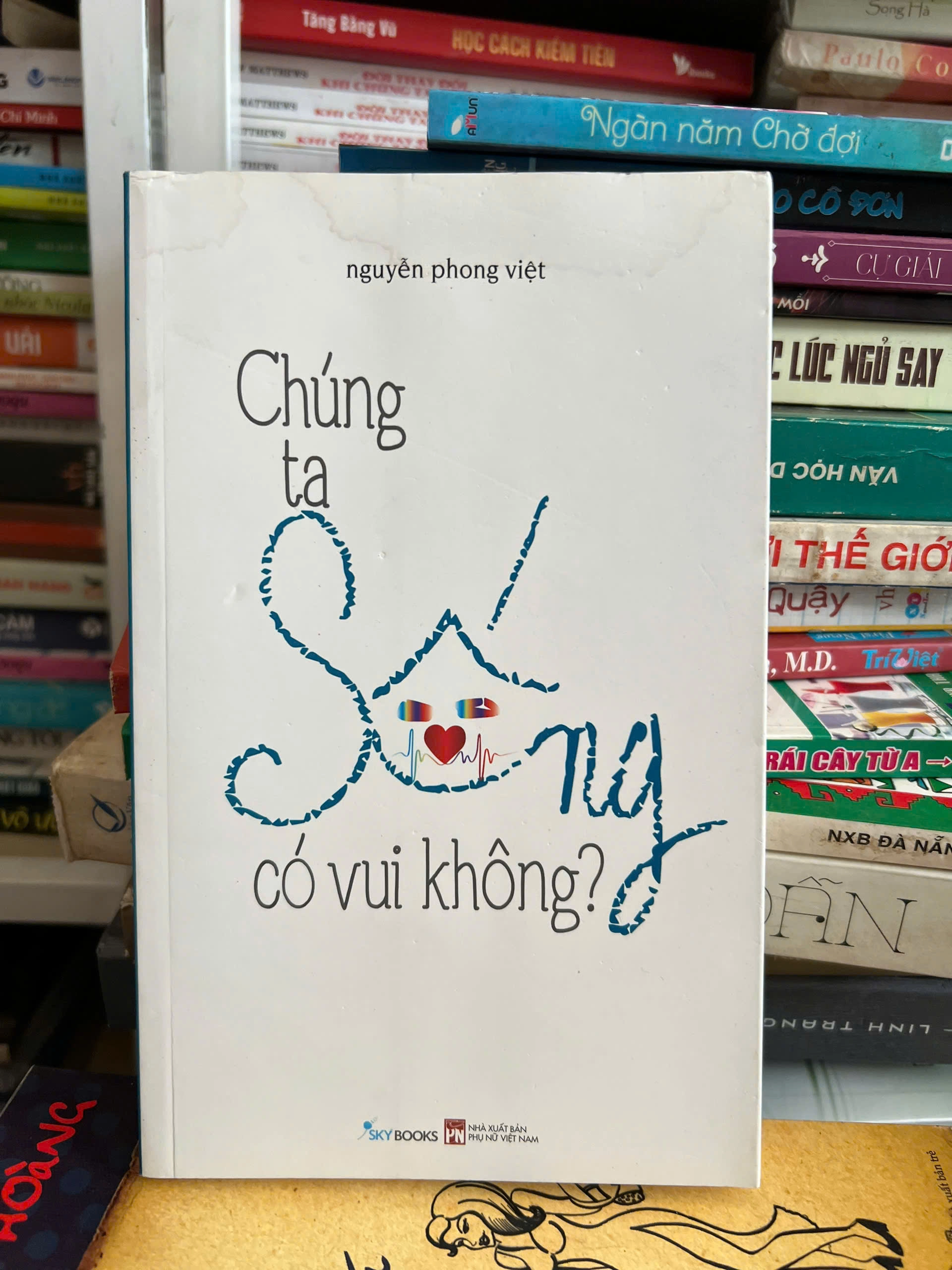 Chúng Ta Sống Có Vui Không? by Nguyễn Phong Việt - Sách Book Cover - Ngọc Hiển Books