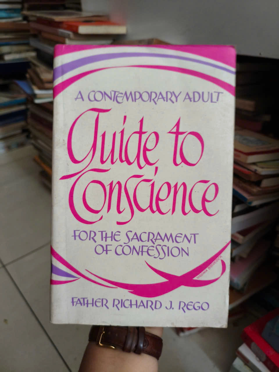 A Contemporary Adult Guide To Conscience For The Sacrament Of  Confession by  - Sách Book Cover - Ngọc Hiển Books