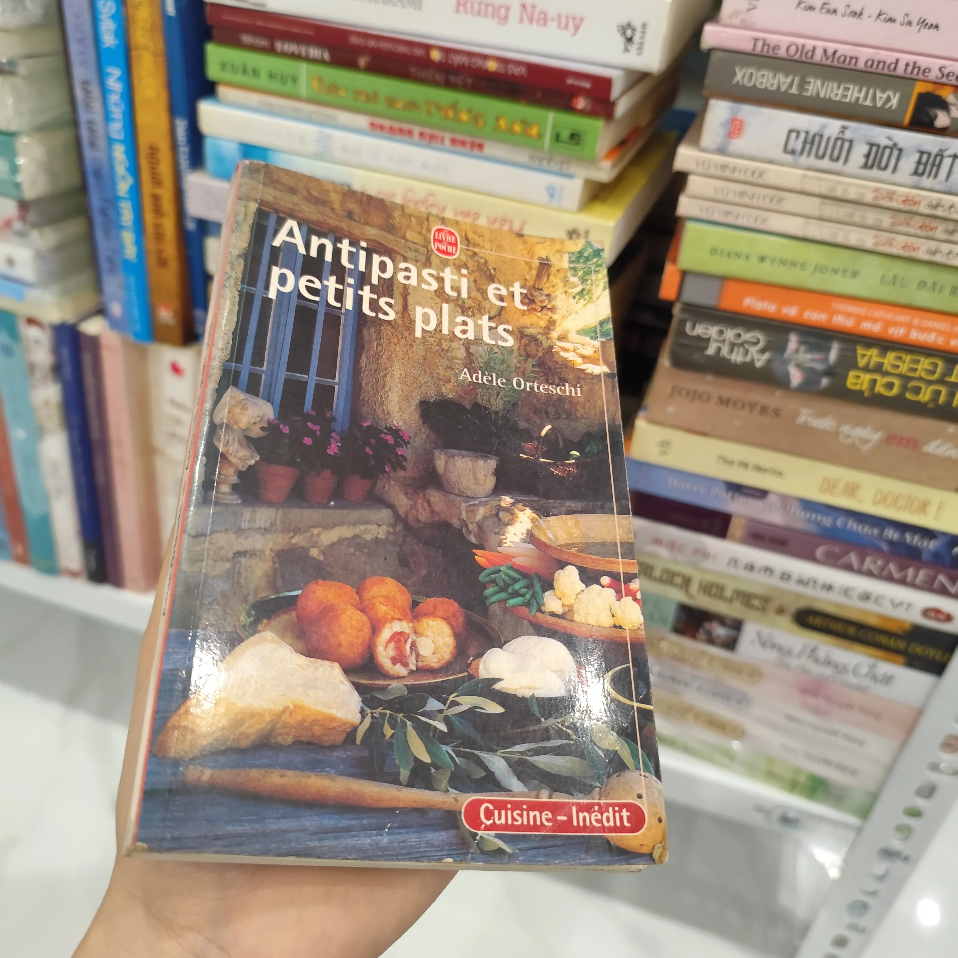 Antipasti et petits plats by  - Sách Book Cover - Ngọc Hiển Books