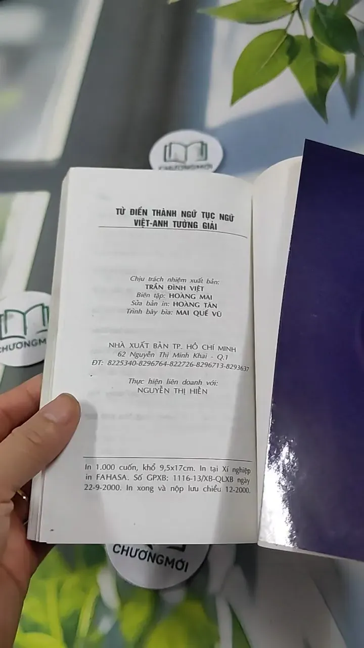 Từ Điển Thành Ngữ - Tục Ngữ Việt - Anh Tường Giải 727292