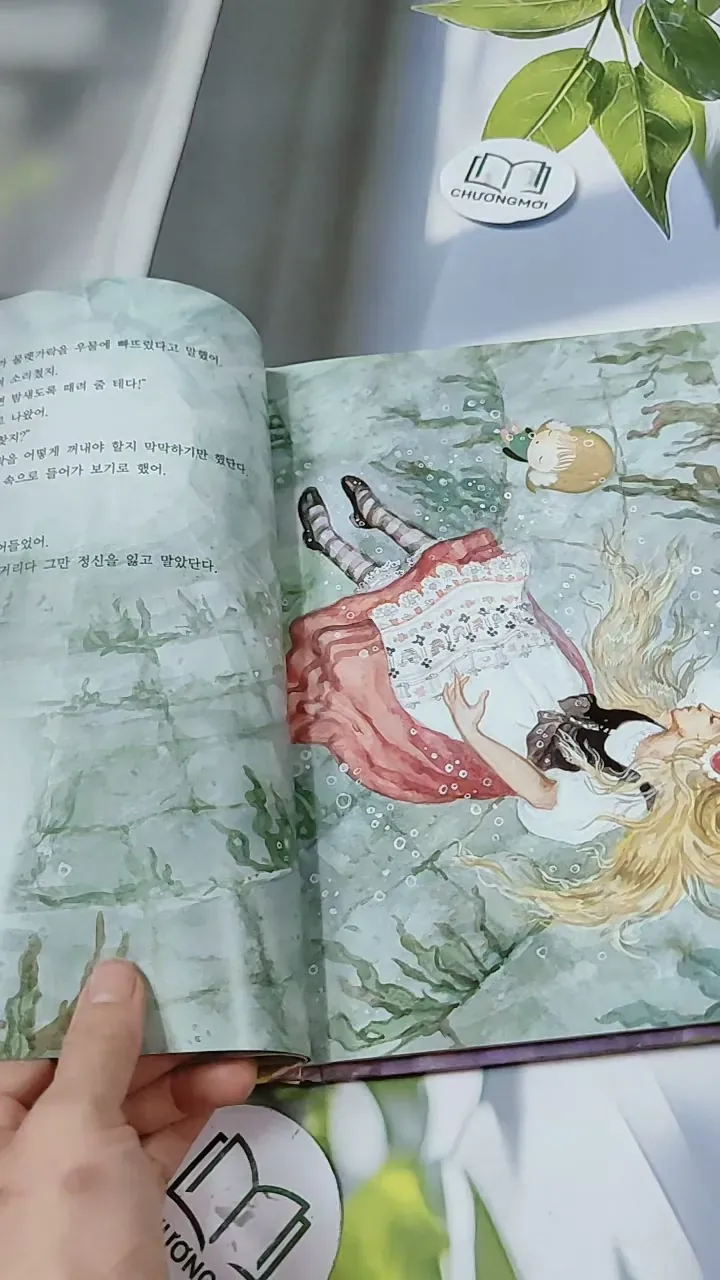 [Tặng nẹp góc] Truyện thiếu nhi Hàn Quốc: Moyamo Anu 39 -  모야모 아누와: 홀레 할머니가 주신 행운과 불행 732040