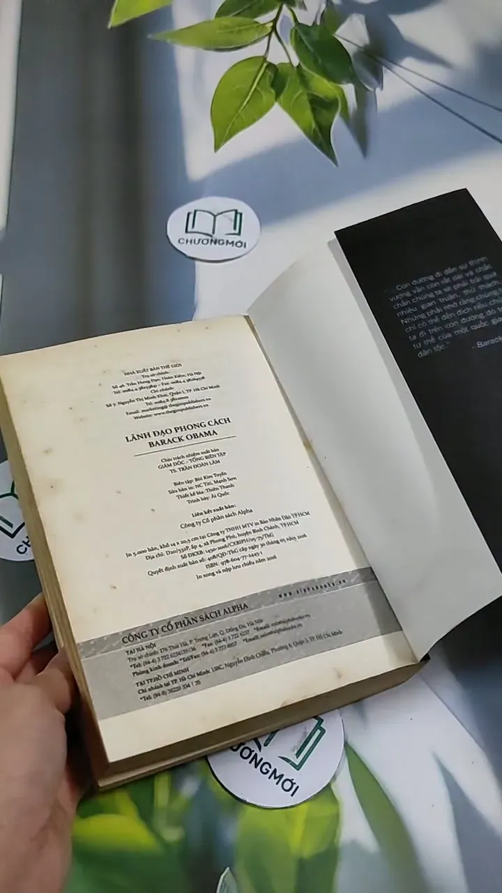 Lãnh Đạo Phong Cách Barack Obama - Shel Leanne 705740