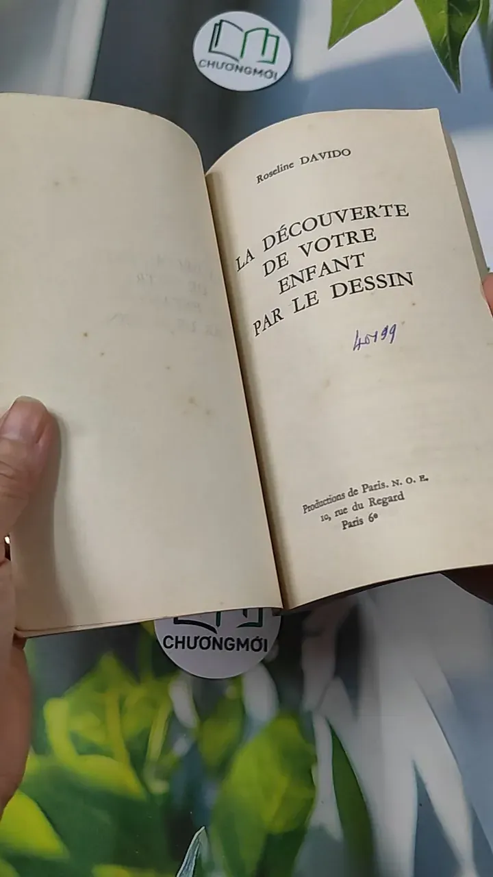 [XƯA] La découverte de votre enfant par le dessin (1971) - Roseline Davido 754509