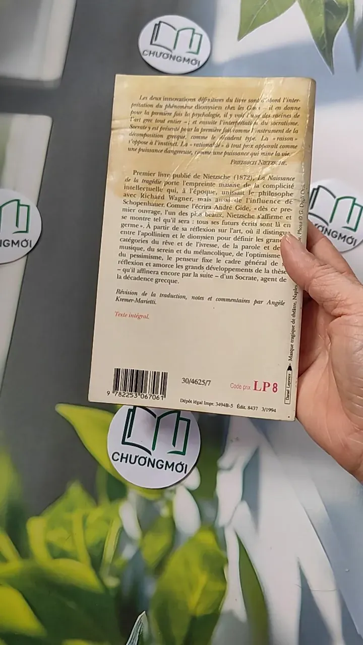 [XƯA] La Naissance de la tragédie (1994) - Friedrich Nietzsche 754451