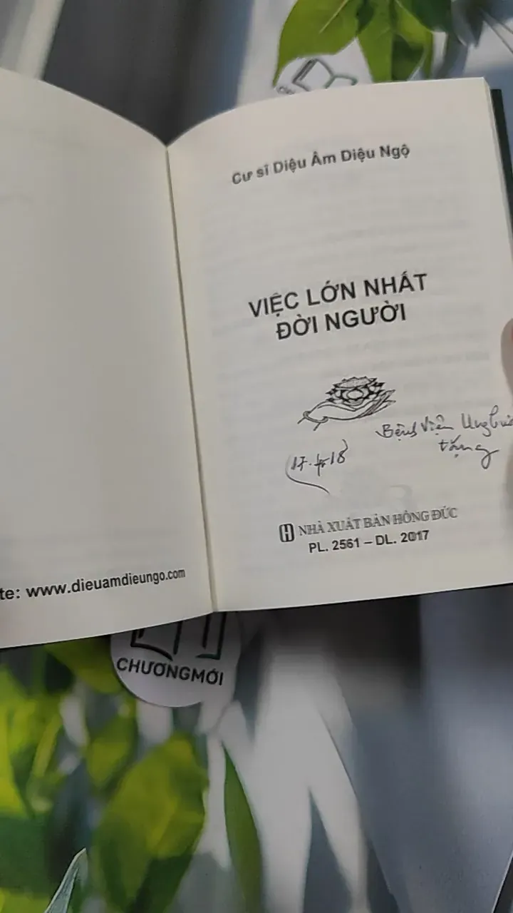 Việc Lớn Nhất Đời Người - Cư Sĩ Diệu Âm Diệu Ngộ 776134