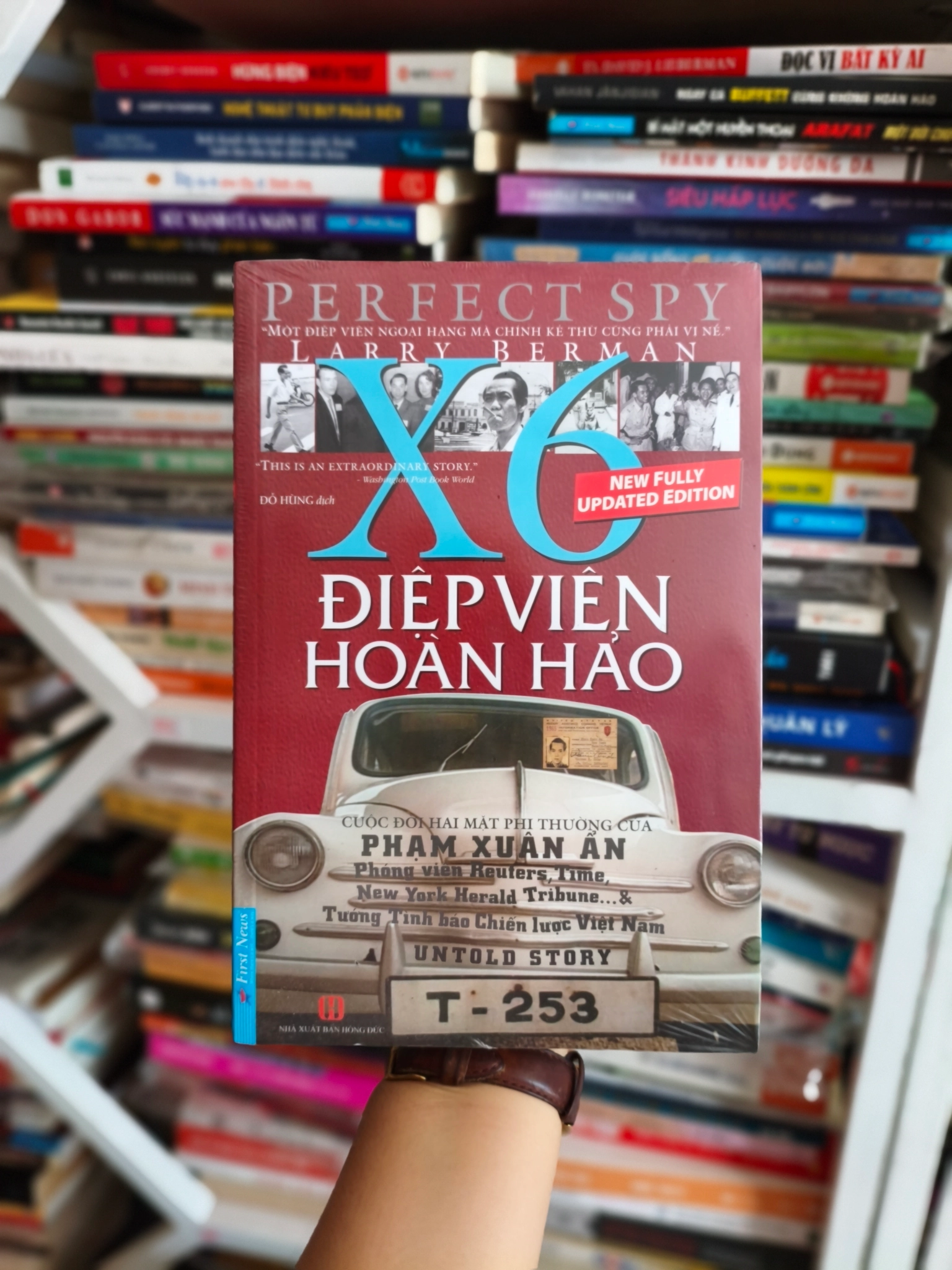 X6 điệp viên hoàn hảo 🌱 by Larry Berman - Sách Book Cover - Ngọc Hiển Books