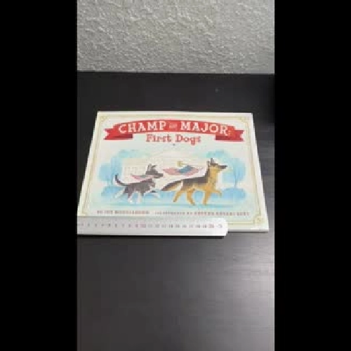 [Bìa cứng còn áo bìa] Champ and Major: First Dogs