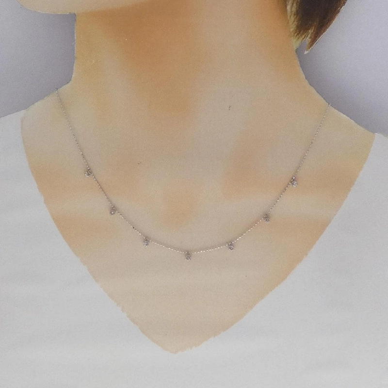 Dây chuyền kim cương PT900/PT850 0.50CT - Hàng hiệu Chính hãng 861311