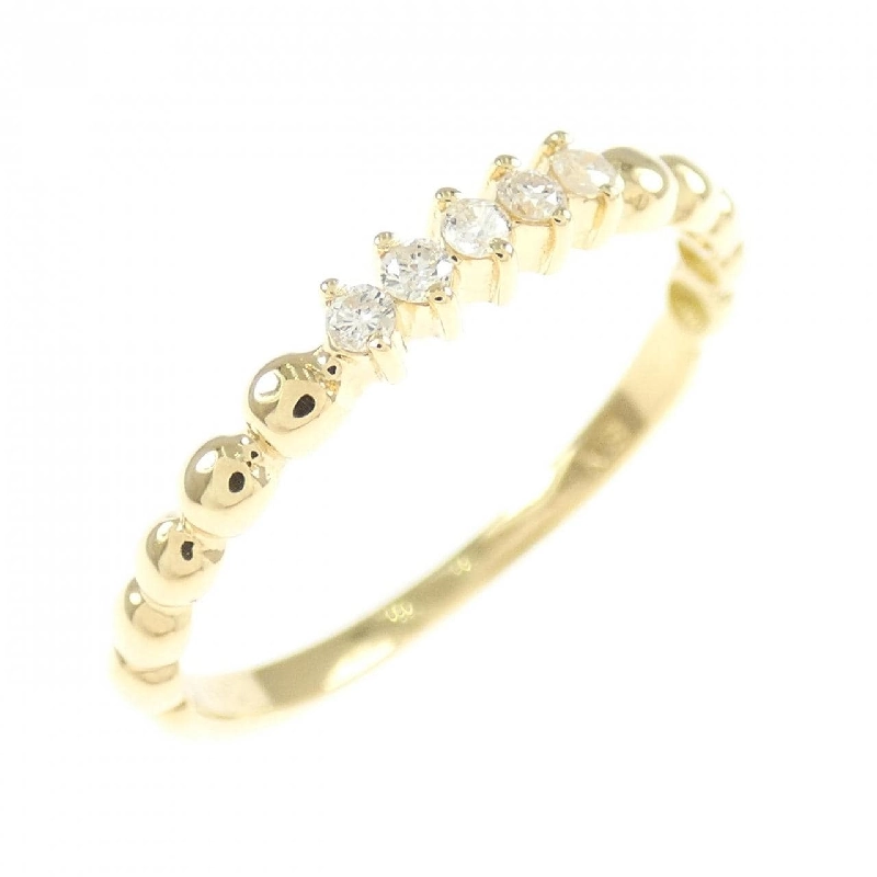 Nhẫn kim cương K18YG 0.06CT 670051