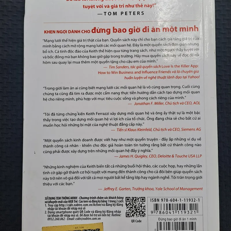 Đừng bao giờ đi ăn một mình - Keth Ferrazzi và Tahl Raz 574499
