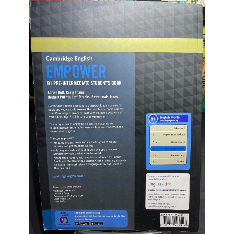 Empower B1 studentsbook mới 90% Cambridge HPB2505 SÁCH HỌC NGOẠI NGỮ 368629