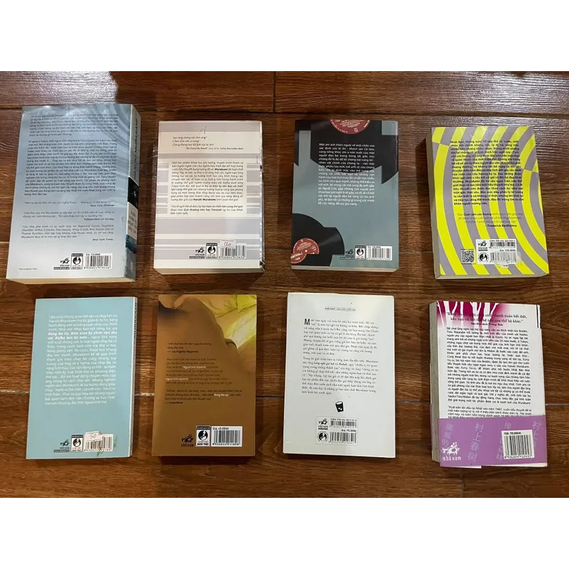 Hakuri Murakami combo tổng 8 cuốn (t4) 603578