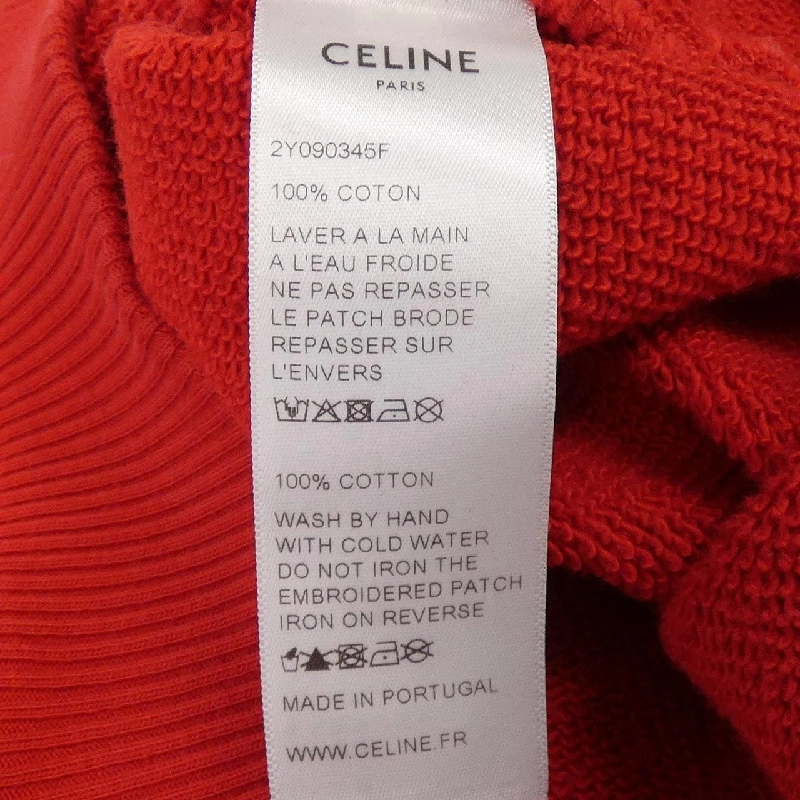 セリーヌ CELINE Trionf Áo thun cổ tròn cổ điển 2Y090345F - Hàng hiệu Authentic 774952