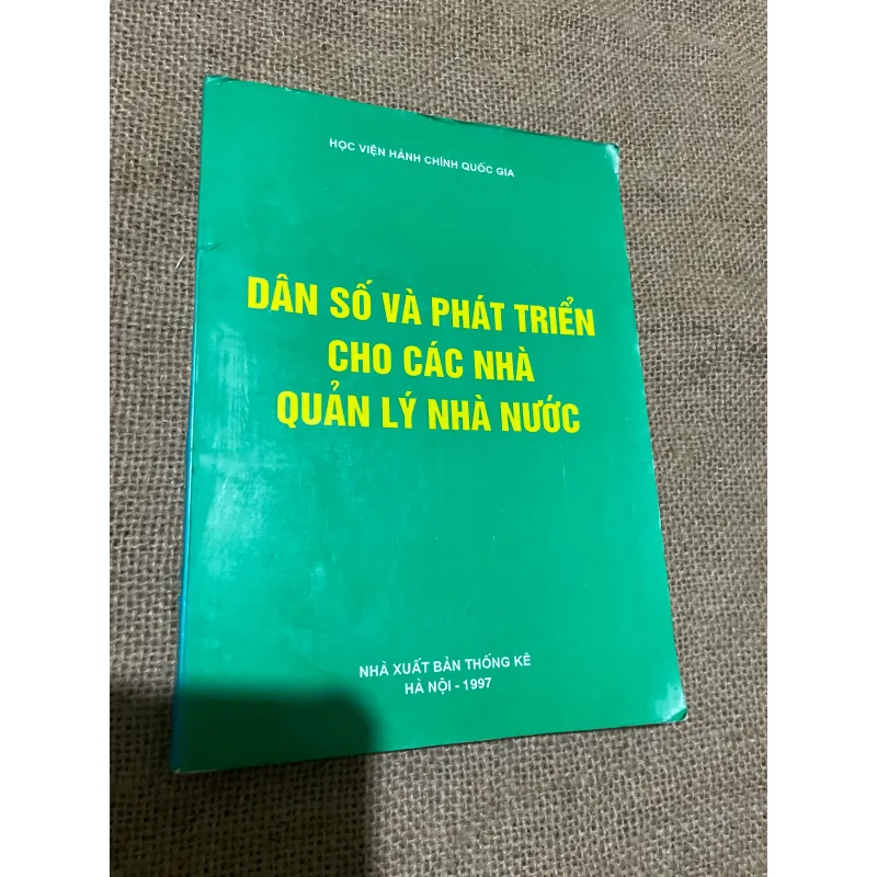 HỌC VIỆN HÀNH CHÍNH QUỐC GIA - DÂN SỐ VÀ PHÁT TRIỂN CHO CÁC NHÀ QUẢN LÝ  NHÀ NƯỚC 565343