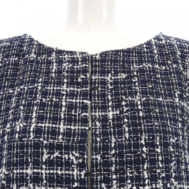 Jacket không cổ CHANEL P47749W05458 627760