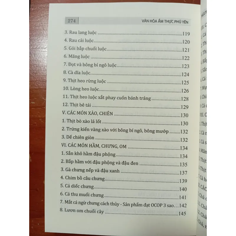 SÁCH NẤU ĂN NHƯNG LÀ Ở PHÚ YÊN (sách nghiên cứu văn hoá) 800446