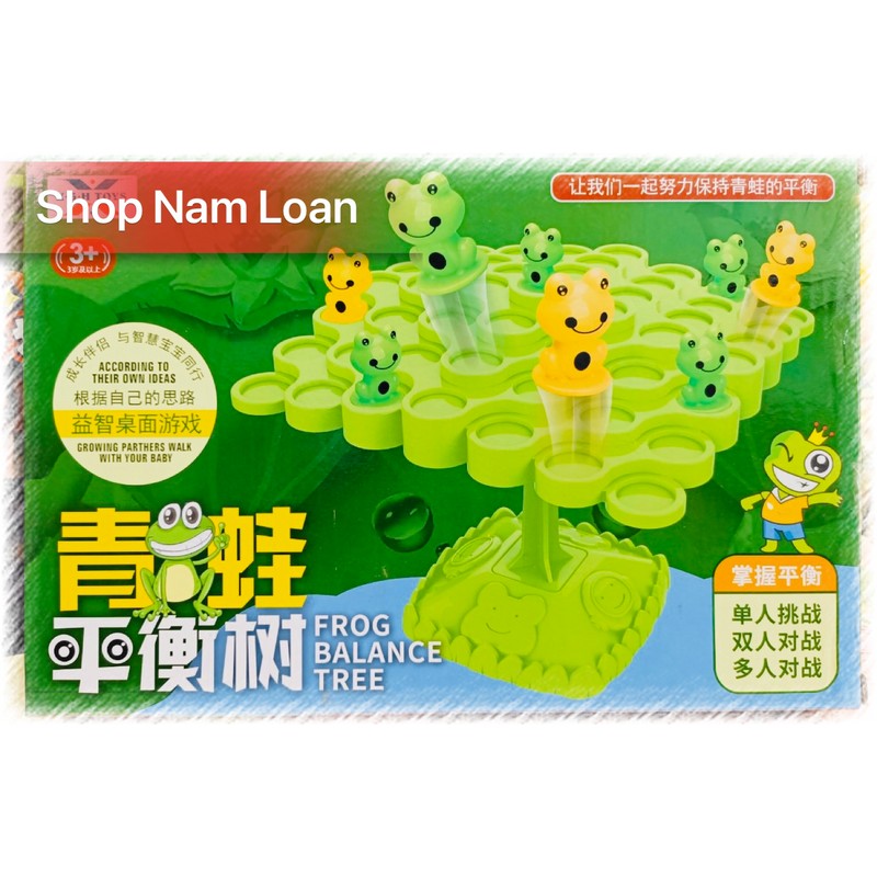 Đồ chơi ếch giữ thăng bằng trên cây 8831 Frog Balance Tree 146098