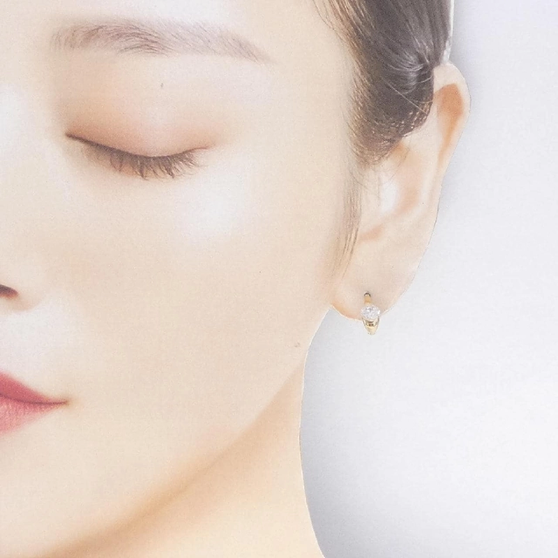 K18YG Cubic Bông tai - Hàng hiệu Chính hãng 868941