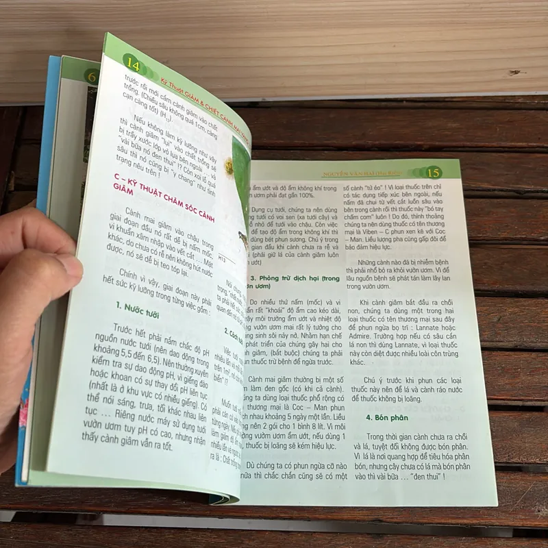 II Cây Cảnh: Kỹ Thuật Giâm Và Chiết Cành _ Mai Vàng 12 Cánh - Nguyễn Văn Hai - 2008 718580