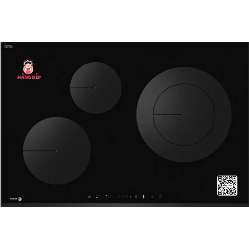 Bếp từ Fagor 3IF-73A2S – 3 vùng nấu độc lập, công suất mạnh mẽ 7200W 607363