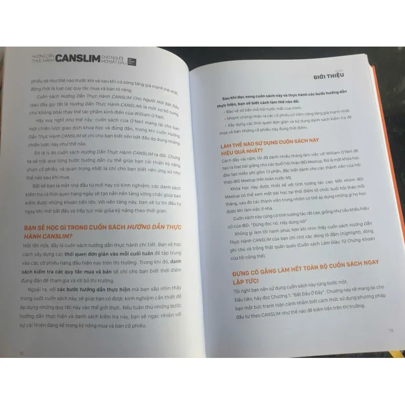 Hướng Dẫn Thực Hành CANSLIM Cho Người Mới Bắt Đầu - WILLIAM J. O'NEIL mới 90% 786482