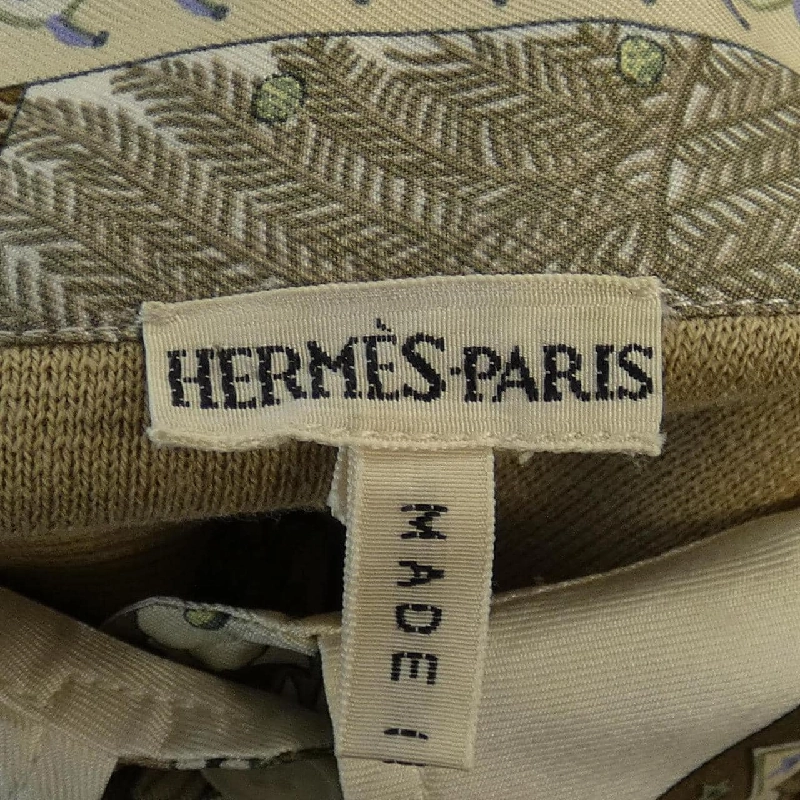 【Vintage】HERMES AXIS MUNDI Tulle Rêne. Áo 632427