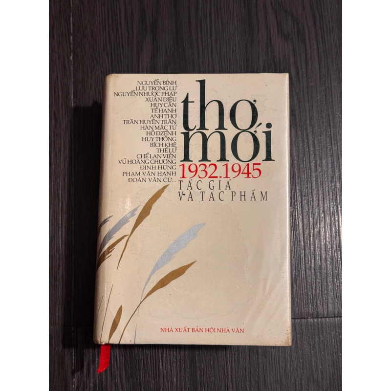 Thơ mới 1932-1945 tác gia - tác phẩm 507690
