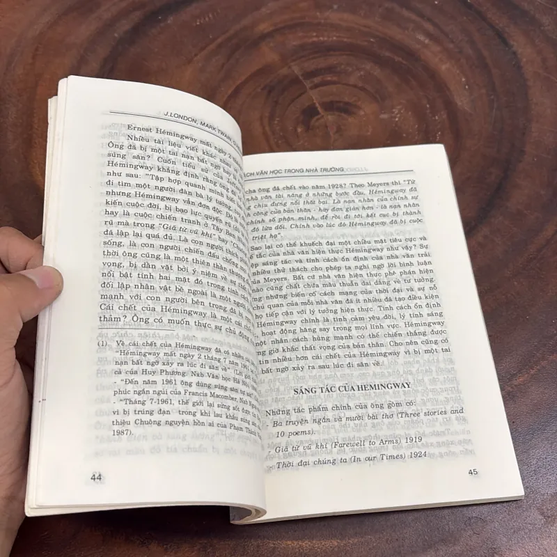 II Phê Bình, Bình Luận Văn Học: JACK LONDON, O. HENRY, MARK TWAIN, HEMINGWAY - 1999 1010382