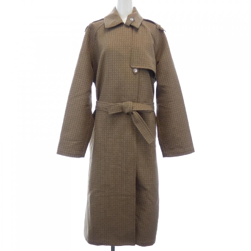 【Mã giảm giá】Áo khoác trench HERMES 639917