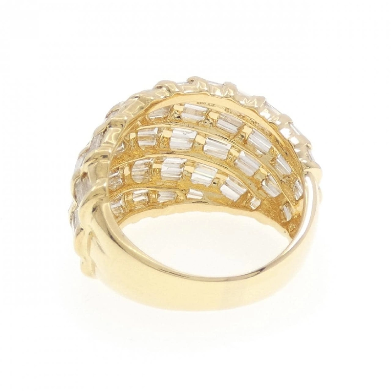 Nhẫn kim cương K18YG 3.04CT - Hàng hiệu Authentic 853772