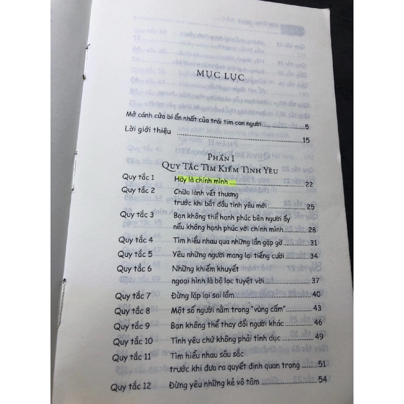 Những quy tắc trong tình yêu 2015 mới 70% ố bẩn rách góc gáy hightligth Richard Templar HPB2006 SÁCH KỸ NĂNG 915907