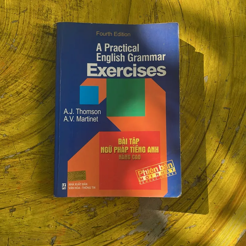 BÀI TẬP NGỮ PHÁP TIẾNG ANH NÂNG CAO- THOMPSON & MARTINET 695050