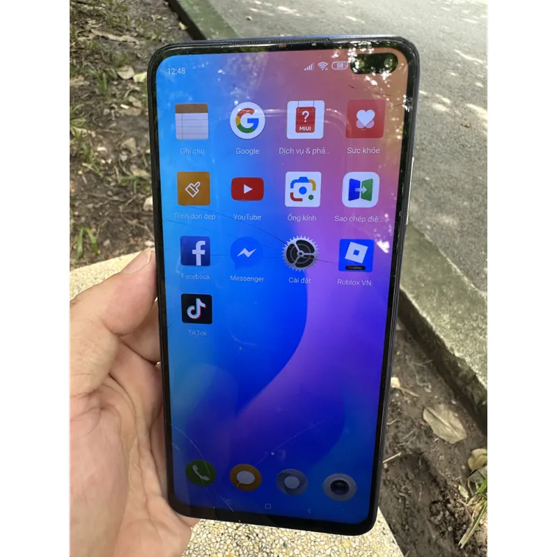 Redmi K30 4G như hình viên trầy hơi xấu cấu hình mạnh chơi game mượt  563779