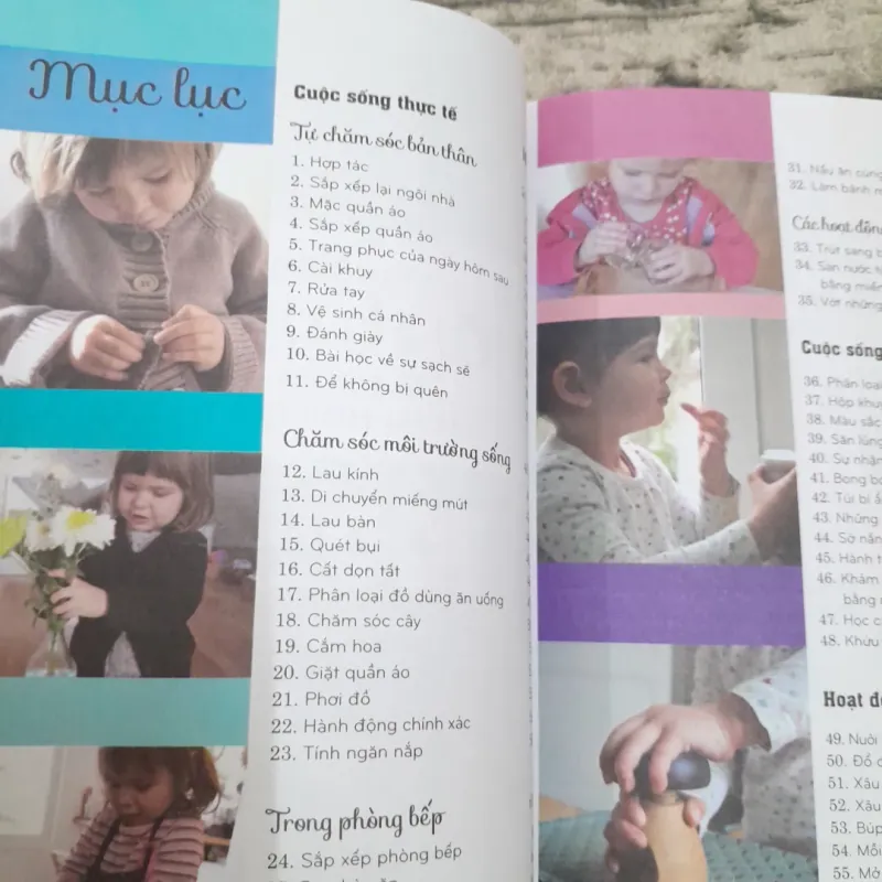 Dạy trẻ theo Montessori-100 hoạt động- Không cần IPAD để khôn lớn 787185