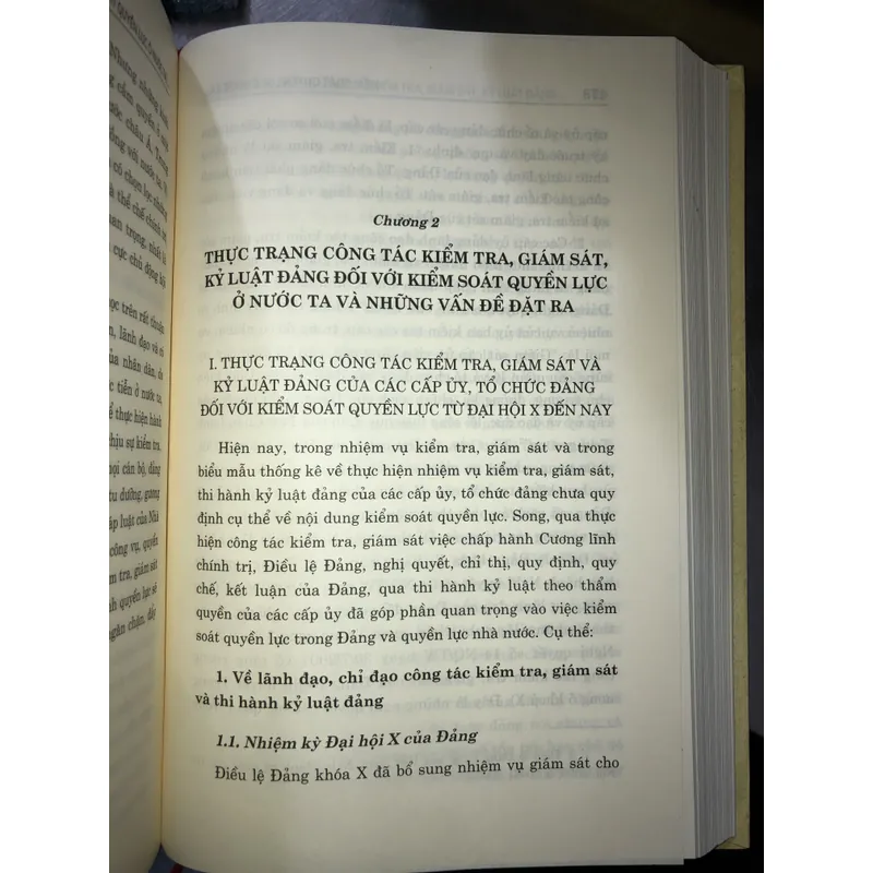 Kiểm soát quyền lực ở nước ta qua công tác kiểm tra, giám sát và kỷ luật Đảng  600392