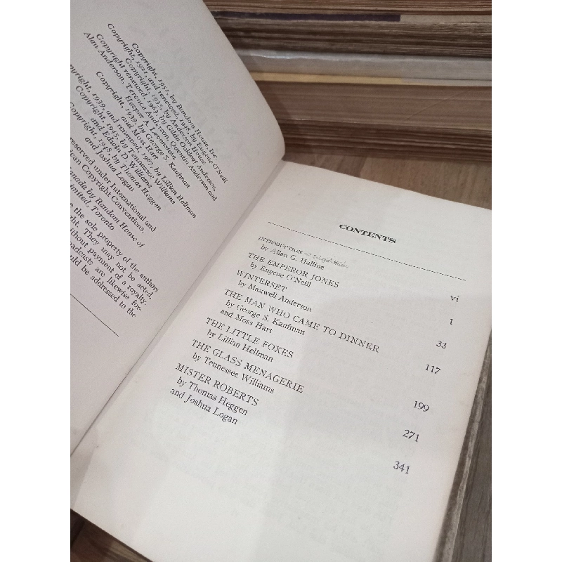 Six modern American plays - The Modern Library 787326