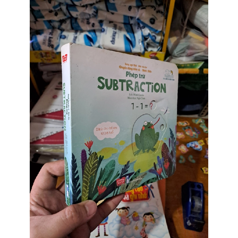 Phép trừ Subtraction dành cho trẻ 2-8 tuổi bìa cứng HCM0808 MẸ VÀ BÉ 527166