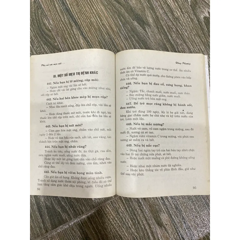 PHỤ NỮ VỚI MẸO VẶT TRONG ĐỜI SỐNG HÀNG NGÀY***TẶNG QUÀ 0Đ FREESHIP 606923