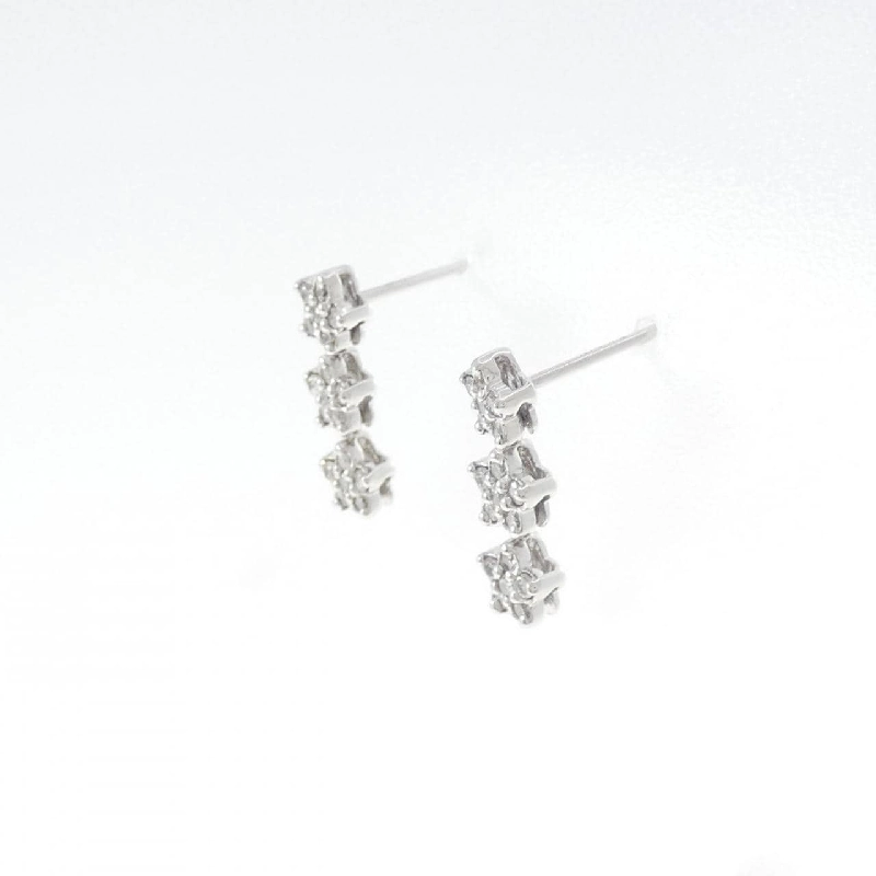 K14WG/K18WG Bông tai kim cương sao 0.30CT - Hàng hiệu Chính hãng 864884