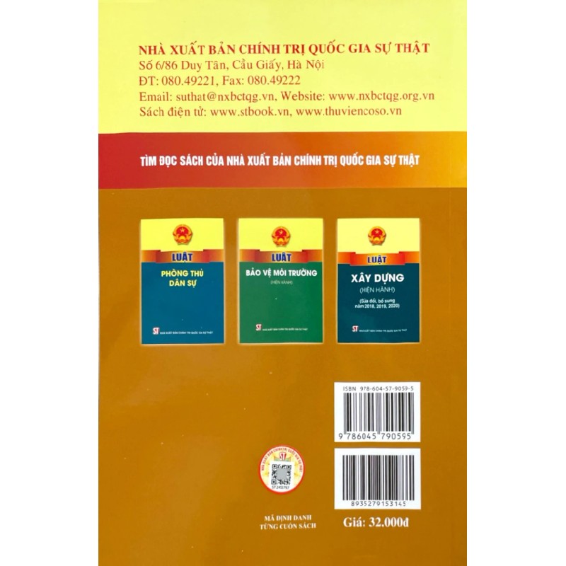 Luật Phòng, Chống Thiên Tai (Hiện Hành) (Sửa Đổi, Bổ Sung Năm 2020, 2023) - Quốc Hội 189697