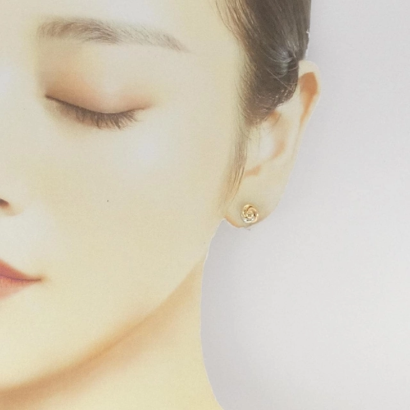 Khuyên tai Cartier 750 ba màu một bên 665591