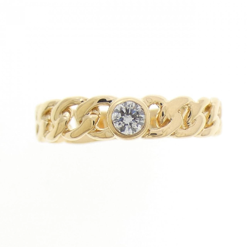 Nhẫn kim cương K18YG 0.11CT - Hàng hiệu chính hãng 848495