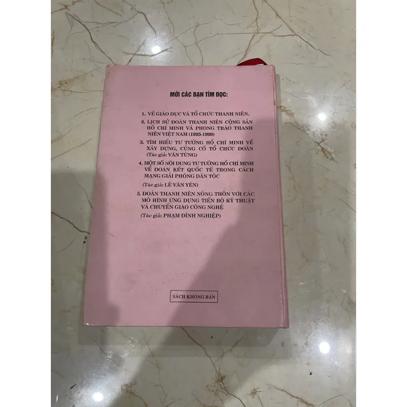 Hồ Chí Minh về giáo dục và tổ chức thanh niên (b) 799544