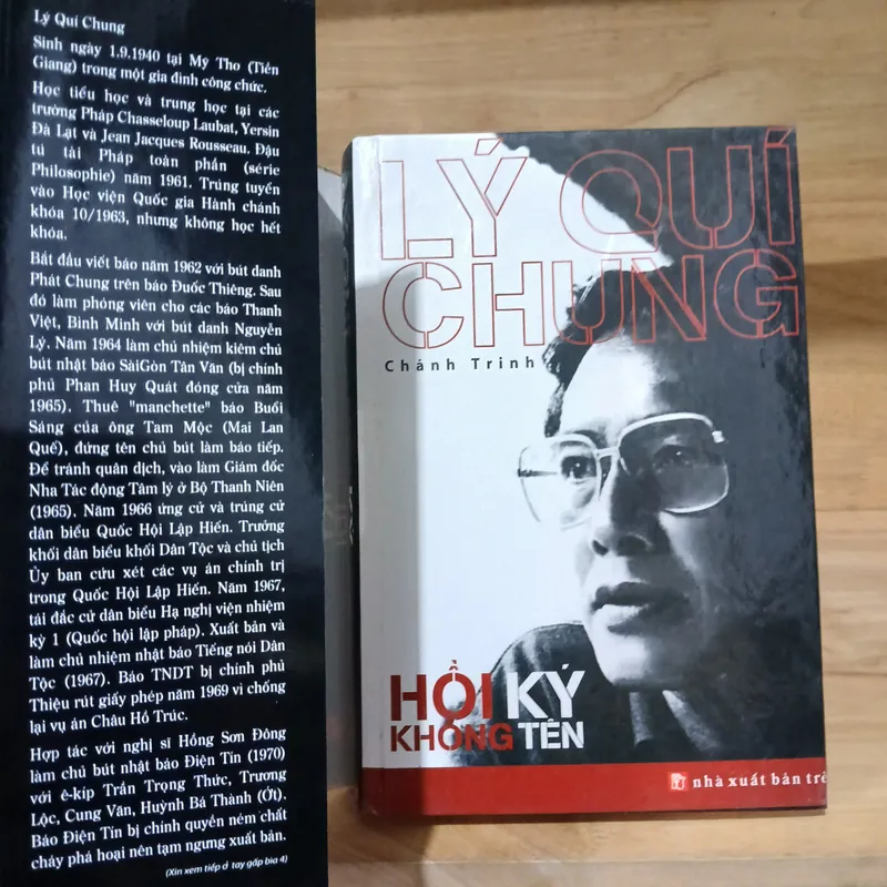 Hồi Ký Không Tên - Lý Quí Chung (Chánh Trinh) 713288