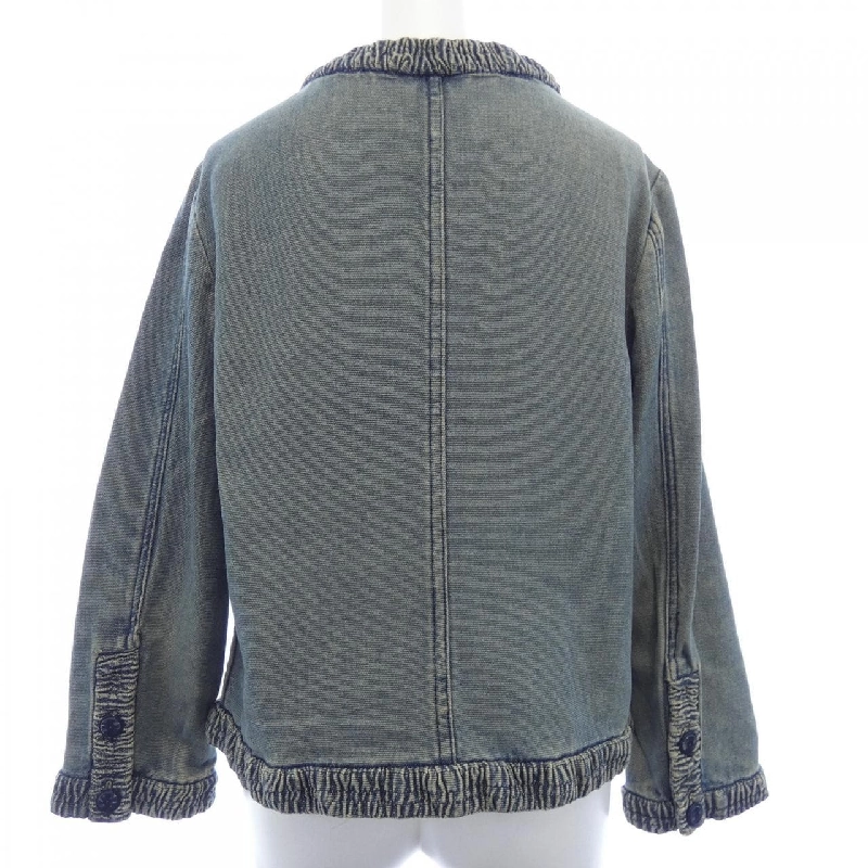 【Mã giảm giá】【Cổ điển】Áo khoác không cổ CHANEL 637184