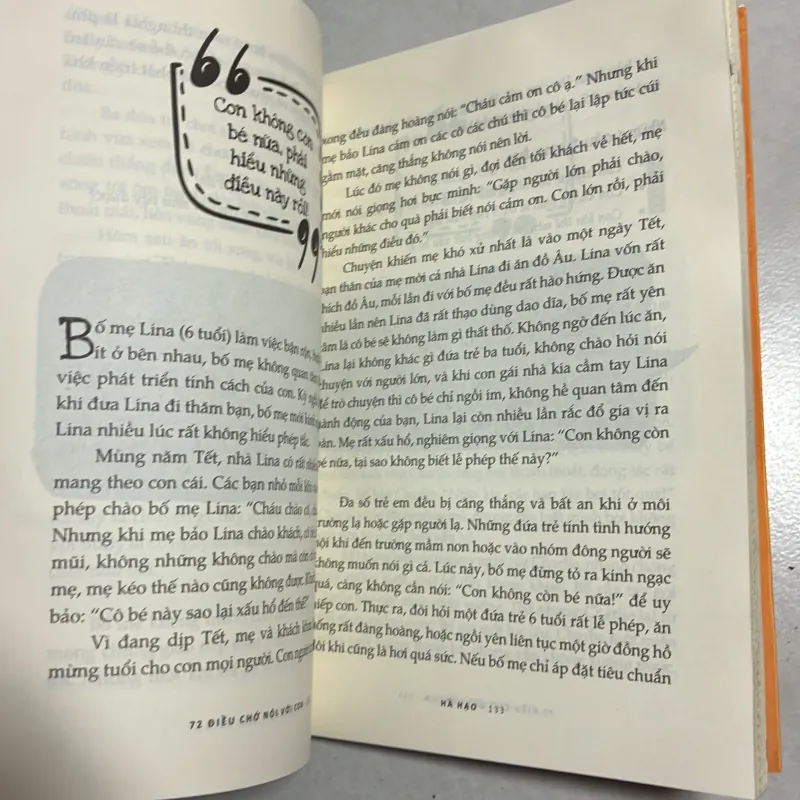 72 điều chớ nói với con 790618