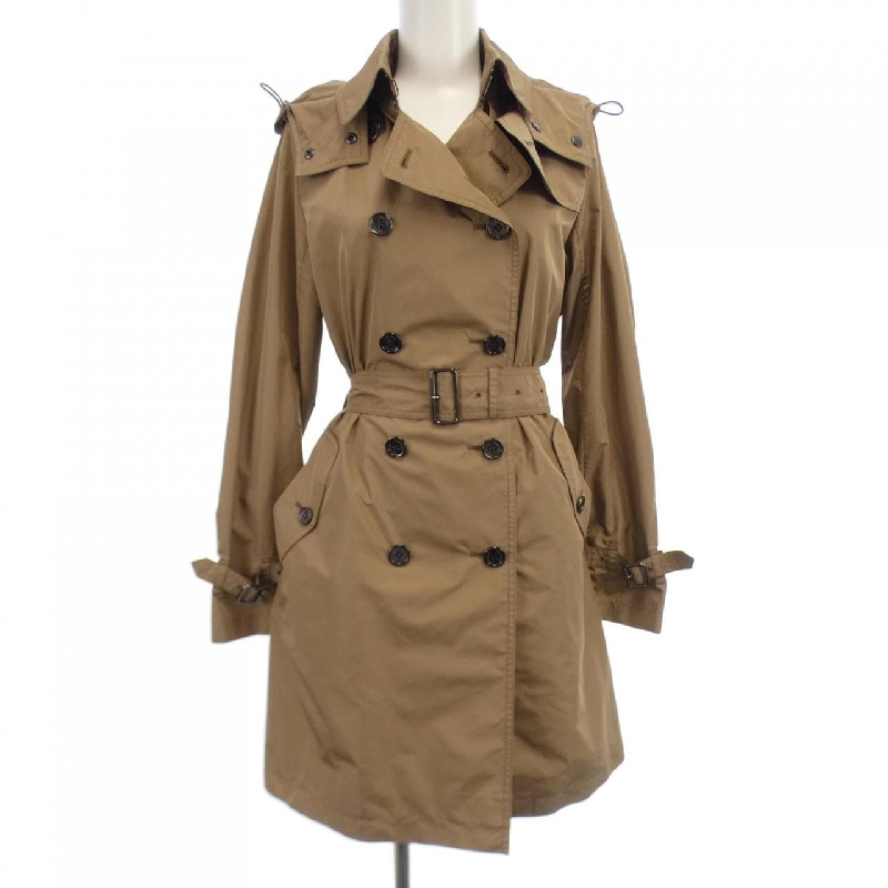 【Mã giảm giá】Áo khoác trench Burberry London 637726